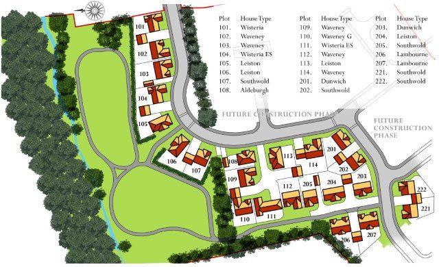 Site Plan Web - Marks & Mann
