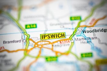 ipswich town map