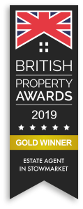 British Property Awards 2019 Gold Winner Estate Agent in Stowmarket